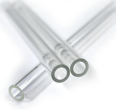 Zight Borosilicate Glass Level Gauge Tube 5/8" OD. Chemical-Resistant Sight Glass Tube for Boilers, Tanks, Process Vessels (Transparent, 11, 7/64" WT, Hundredths-Inches, 72, Inches) in Kuwait