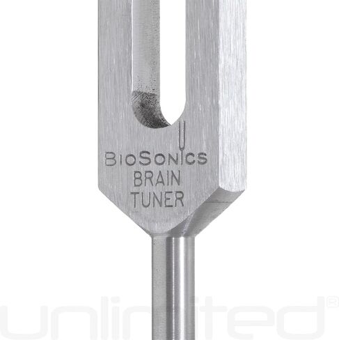 Biosonics Set of 5 Brain Tuning Forks - Includes 5 Tuning Forks, Pamphlet, & Velvet Bag/Developed Based on Brain Wave Studies in Saudi Arabia
