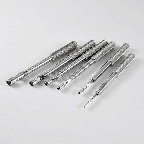 1 قطعة خزعة معقمة لكمة الجلد اللكمات ثقب الجسم أداة سهلة الاستخدام المهنية مرساة جلدية لكمة لثقب الجلد 1.5 مللي متر-6 مللي متر in Kuwait