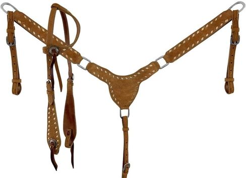مجموعة شومان Roughout Buckstitch لغطاء الرأس وطوق الثدي in Kuwait