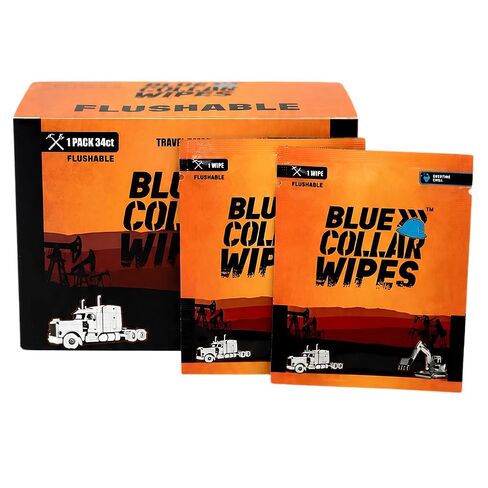 XL Flushable Adult Wet Wipes - Biodegradable, Sewer & Septic Safe - Overtime Chill Scent - 96 Total Wipes (2 Resealable Packs of 48) in Kuwait