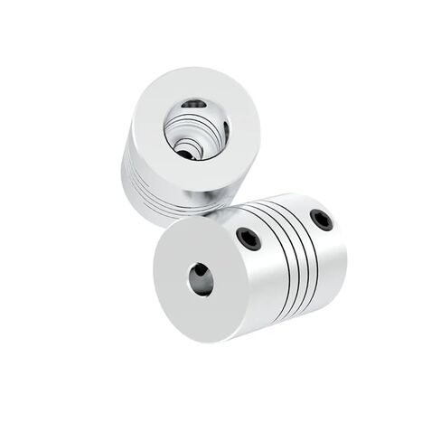 D15L20 2 مللي متر 3 مللي متر 4 مللي متر 5 مللي متر 6 مللي متر 6.35 مللي متر 8 مللي متر الألومنيوم Z محور اقتران مرن محرك متدرج المقرنة 1 قطعة (4 مللي متر إلى 6.35 مللي متر) in Kuwait