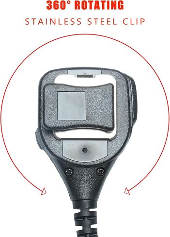 Speaker Mic Shoulder Micphone Compatible with Motorola MTP850 MTH600 MTH650 MTH800 MTH850 Two Way Radio in Kuwait