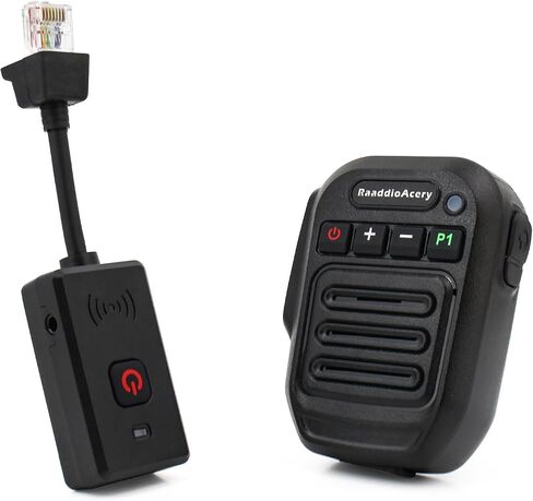 ميكروفون مكبر صوت لاسلكي لـ Kenwood NX700 NX800 NX-820 NX-920 TK8180 TK7180 TK7360 TK8160 ميكروفون لاسلكي طويل المدى للسيارة مع مشبك 360 درجة، شحن USB-C in Kuwait