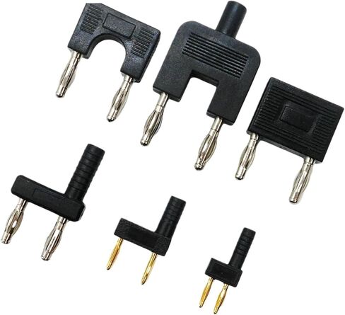 2 / 4mm ماس كهربائى الموز التوصيل الموز المقبس L / U على شكل أداة السيارات اختبار ماس كهربائى الأسلاك تباعد 14/19 (LCDA357X الأزرق) in Kuwait