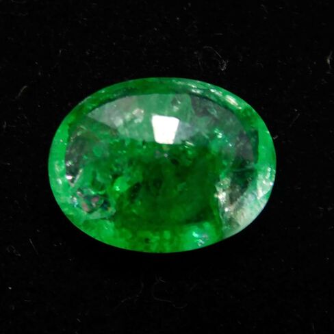 6 Ct Natural CERTIFIED Emerald Oval Cut Green Colombian Ring Size Loose Gemstone in Kuwait