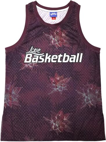 Men's Graphic Lightweight Mesh Athletic Basketball Jersey Tank Top in Kuwait