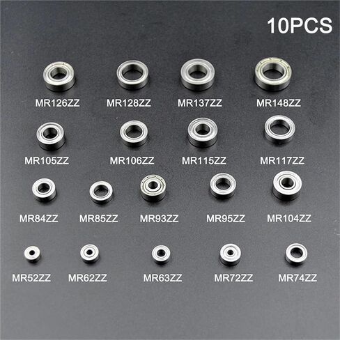 10 قطعة MR115 ZZ 5*11*4 مللي متر 2Z القطر الداخلي 5 مللي متر عالية السرعة 1150 مصغرة تحمل الكرات in Kuwait