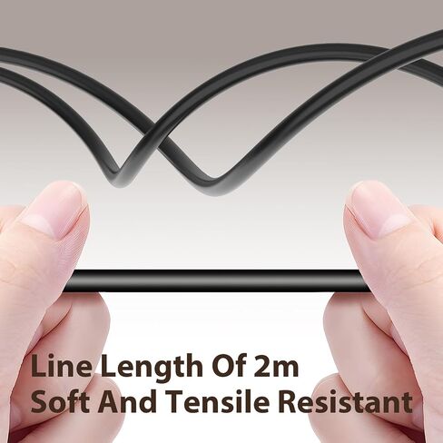 2 Pack XLR to XLR Microphone Cable 6.5FT, Balanced 3-PIN Male to Female Audio Cord Compatible with Shure SM Series, PA Speaker Systems, Studio Recording, DJ, Live Sound & Radio Equipment, Black in Kuwait