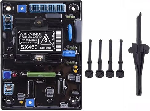 SX460 AVR مولد منظم جهد كهربائي أوتوماتيكي مثبت SX440 AS440 وحدة التحكم في الإثارة بدون فرش (أفضل SX460) in Kuwait