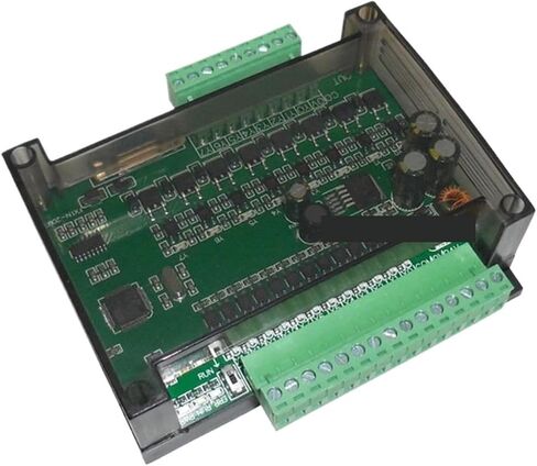 1 قطعة FX1N-20MR FX1N-20MT PLC لوحة تحكم صناعية 12 إدخال 8 وحدة إخراج قابلة للبرمجة (لوحة FX1N-20MR) in Kuwait