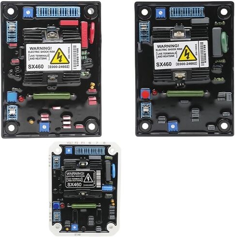 1 قطعة SX460 AVR مولد منظم جهد كهربائي أوتوماتيكي استقرار الإثارة وحدة التحكم فرش أجزاء (SX460 المشترك) in Kuwait