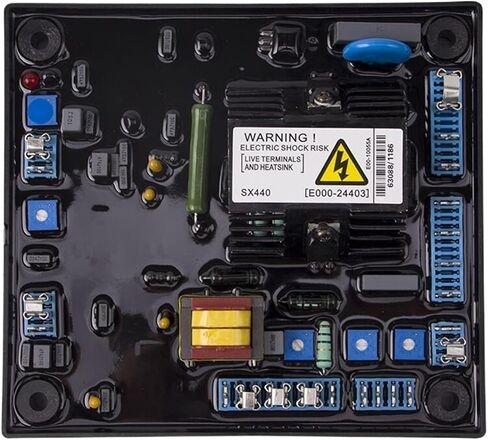 SX440 AVR مولد منظم جهد كهربائي أوتوماتيكي لمجموعة مولدات الديزل بدون فرش لوحة تثبيت التحكم الثابتة 500KW in Saudi Arabia