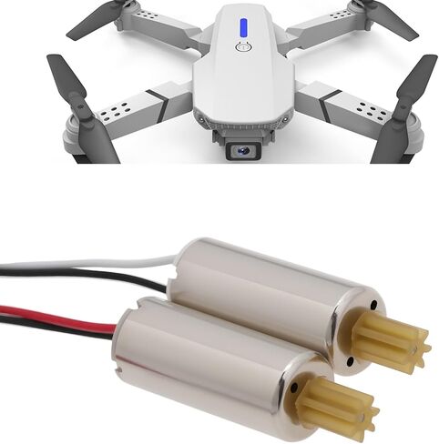 Create idea 4Pcs Quadcopter Motor Forward/Reverse Motor Compatible with E88 E88PRO E88MAX E525 E99 E99PRO P1 P5PRO RC Drone, 7x16mm in Kuwait
