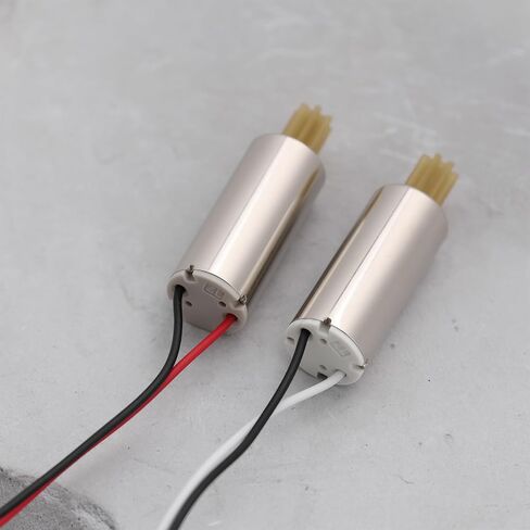 Create idea 4Pcs Quadcopter Motor Forward/Reverse Motor Compatible with E88 E88PRO E88MAX E525 E99 E99PRO P1 P5PRO RC Drone, 7x16mm in Kuwait
