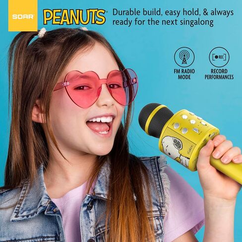 ميكروفون كاريوكي لاسلكي SOAR Peanuts باللون الأصفر in Kuwait