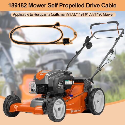 189182 كابل محرك ذاتي الدفع للجزازة | متوافق مع جزازة العشب Husqvarna Craftsman 917378950 917378951 917378960 in Kuwait