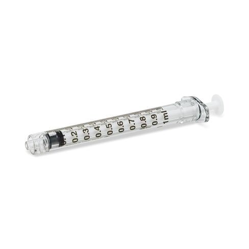 حقنة BD Luer-Lok فقط، 1 مل، رقم 309628، (100 قطعة) in Kuwait
