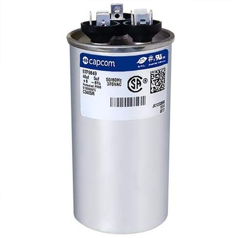 B9457-5500 - 40 + 5 فائق التوهج MFD 370 فولت VAC - ترقية مكثف التشغيل المزدوج الدائري Goodman | تشغيل مزدوج دائري in Kuwait