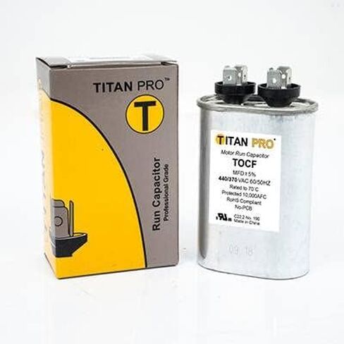 تيتان برو TOCF6 440/370VAC، 50/60 هرتز، 6MFD، مكثف تشغيل المحرك in Kuwait