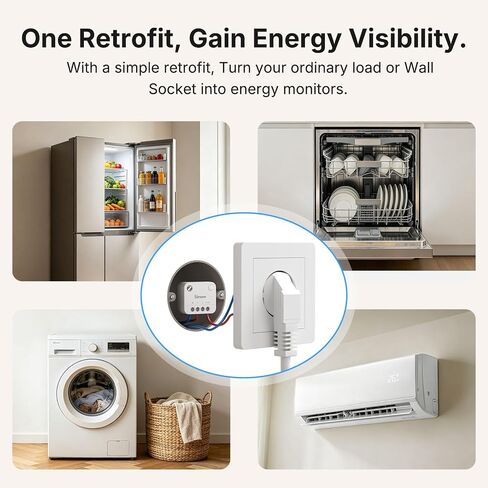 SONOFF MINI-ZB1GP، MINI PM، Zigbee 3.0، عداد الطاقة الذكي، Zigbee Hub مطلوب، محايد مطلوب، قياس الطاقة، متوافق مع مساعد المنزل، 16A in Kuwait