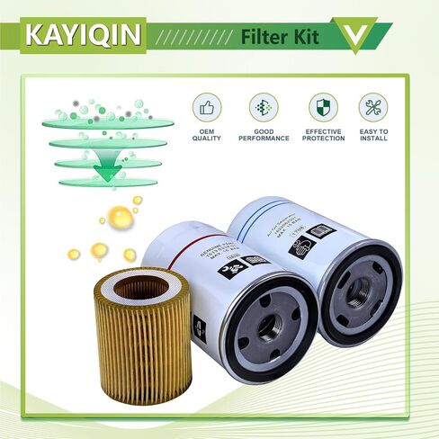 طقم فلتر 2901086501 متوافق مع KAYIQIN GX2/3/4/5 1622062301 فاصل الهواء/الزيت + 1513033701 فلتر الزيت + 1622065800 قطع غيار ضاغط الهواء لفلتر الهواء 2901-0865-01 in Kuwait