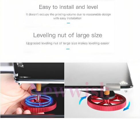 مجموعة ترقية Ender 3 Springs، 4 قطع من صواميل تسوية السرير المعدنية + 4 قطع من نوابض السرير الساخنة + 5 قطع من فواصل تثبيت السرير الصلبة من السيليكون لطابعة Ender 3/V2/Pro/Ender 3 S1/Pro/Plus/Ender 3 Neo/Max Neo ثلاثية الأبعاد. in Kuwait