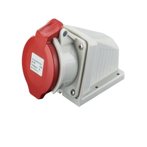 Industrial Connector IP44 Splash-Proof TYP6818 32A/4-pin 380V Surface-Mount Socket in Kuwait