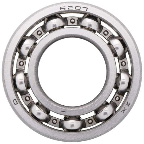 [1-Pack] 6207-OPEN - Deep Groove Radial Ball Bearing 35 mm x 72 mm x 17 mm (ID x OD x Width) with Open Style Seal in Kuwait