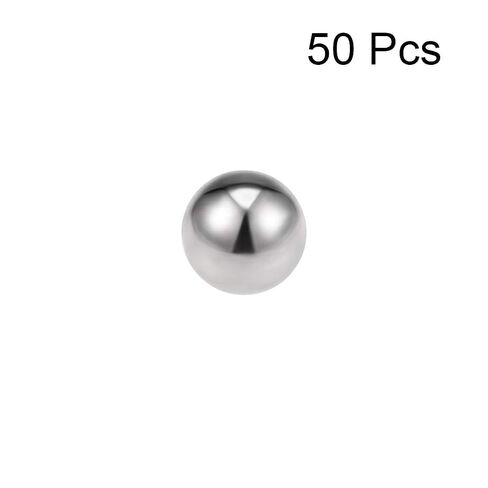 كرات تحمل مقاس 1/8 بوصة 304 من الفولاذ المقاوم للصدأ G100 كرات دقيقة 50 قطعة in Kuwait