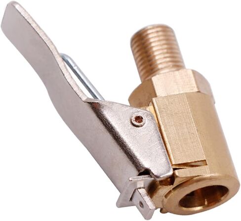 Car Tyre Nozzle Clamp Car Motorcycles Bike Air Chuck Inflator Inflatable Adapter Connector in Kuwait