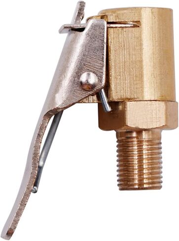 Car Tyre Nozzle Clamp Car Motorcycles Bike Air Chuck Inflator Inflatable Adapter Connector in Kuwait