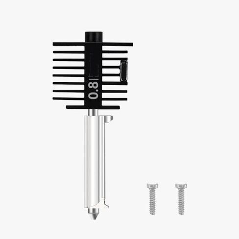 Bamboo LAB Original A1، A1 Mini Hotend Kit مجموعة فوهات من الصلب المقوى لملحقات الطابعة ثلاثية الأبعاد من سلسلة Bambu Lab A1 مجموعة رأس الطباعة الساخنة (0.8 مم) in Kuwait