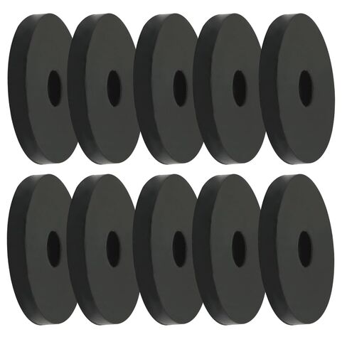 40 قطعة من BokWin 1-1/2" OD x 3/8" ID x 1/4" غسالات مطاطية سميكة، غسالات مسطحة بفاصل جلبة مطاطية سوداء للبراغي والمسامير والصنبور والأجهزة المنزلية in Kuwait