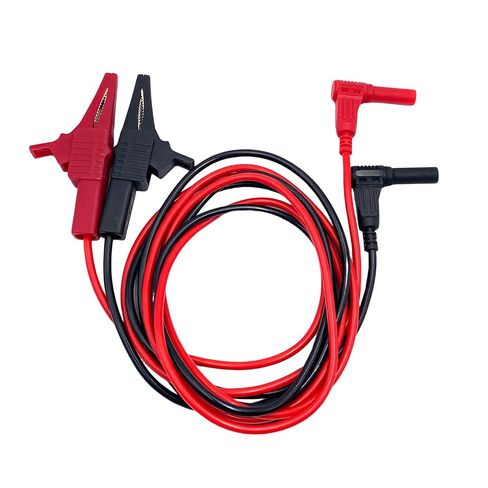 4.92 Feet Heavy Duty Insulated Alligator Clamp to Banana Clip Plug Replacement Test Leads for Automotive Circuits Electrical Testing and Most Multimeters in Kuwait