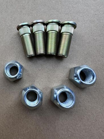 4 قطعة 1/2 "-20 عجلة مسمار 116-1696 مع العروة المكسرات لاستبدال تورو Exmark مهويات Staris Lazer Z E S X Staris جزازة العشب in Kuwait