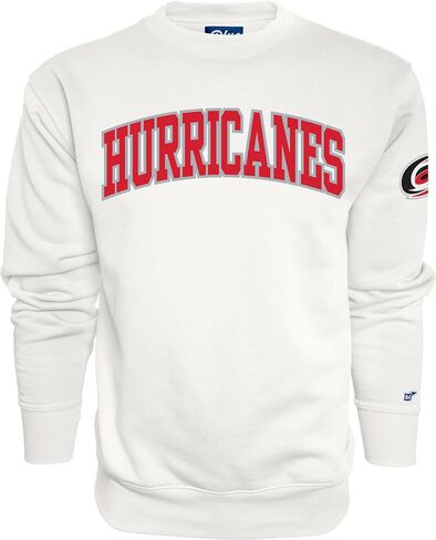 Blue 84 NHL unisex-adult Nhl Officially Licensed Crewneck Sweatshirt Sleeve Logo White in Kuwait