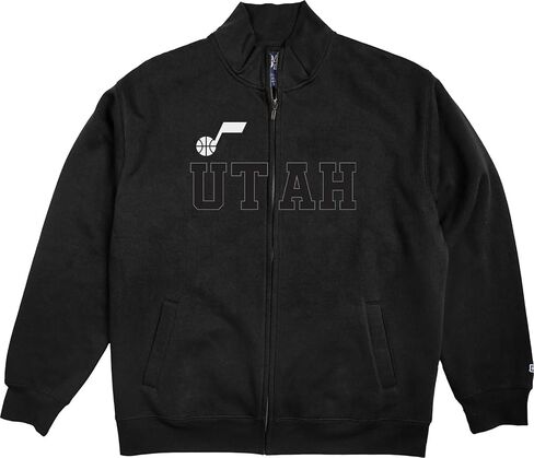 Blue 84 NBA Officially Licensed Full Zip Sweatshirt Twill Applique Embroidery Shield in Kuwait