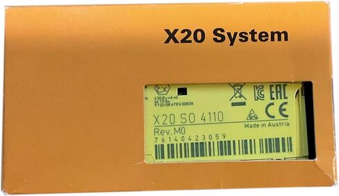 X20SO4110 New and Sealed in Box X20SO4110 1 Year Warranty in Saudi Arabia