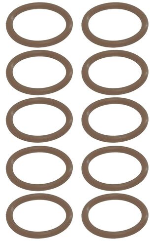 Sterling Seal & Supply 011 Viton O-Ring، 75A Durometer، بني، معرف 5/16 بوصة، 7/16 بوصة OD، عرض 1/16 بوصة (عبوة من 10) in Kuwait