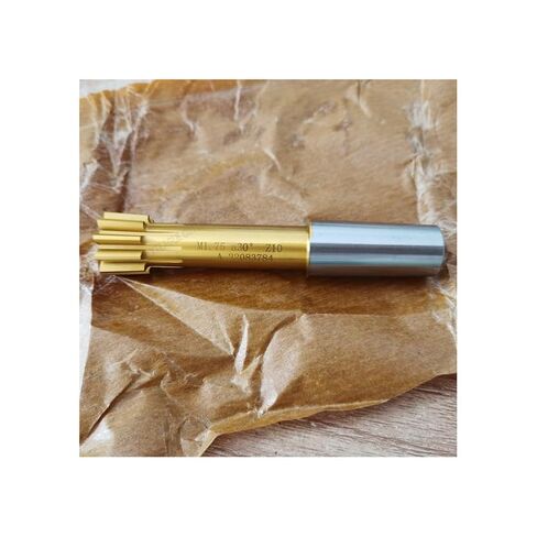 مادة HSS M2، وحدة قطع الشق المستدقة M1.5 .75، PA20، PA25، PA30، طول العمل 45-60 مم، مخصص (9 أسنان، درجة M1.5 PA25، طول العمل 55 مم) in Kuwait