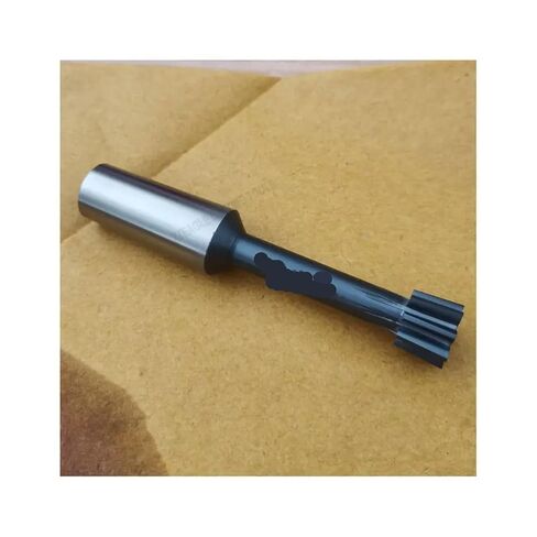 قاطعة الشقوق المستدقة HSS DP8 DP9 DP10، PA20/P25/PA30، طول العمل 50-65 مم، مواد M42، درجة A، مخصصة (9 أسنان، طول العمل 60 مم، درجة DP9 PA20) in Kuwait