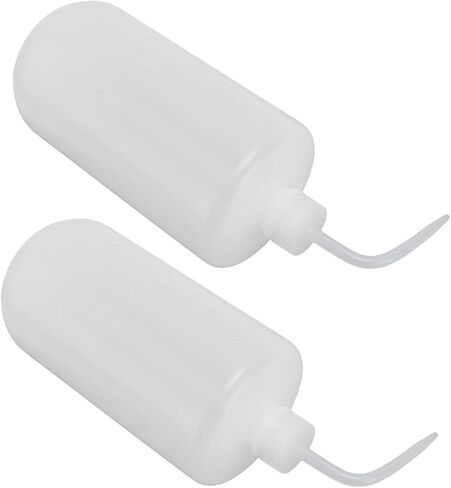Wash Bottle, 1000ml Plastic Laboratory Squeeze Bottle with Leak Proof Seal and Visible Scale for Lab Washing and Plant Watering in Kuwait