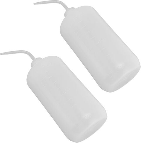 Wash Bottle, 1000ml Plastic Laboratory Squeeze Bottle with Leak Proof Seal and Visible Scale for Lab Washing and Plant Watering in Kuwait
