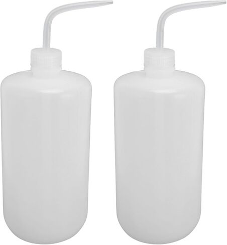 Wash Bottle, 1000ml Plastic Laboratory Squeeze Bottle with Leak Proof Seal and Visible Scale for Lab Washing and Plant Watering in Kuwait