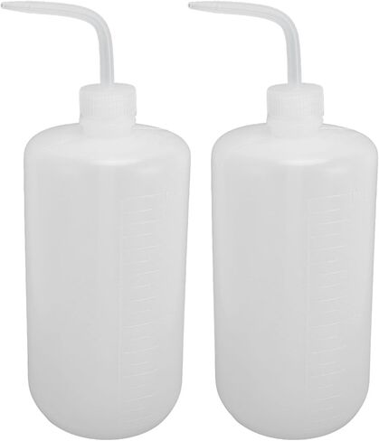 Wash Bottle, 1000ml Plastic Laboratory Squeeze Bottle with Leak Proof Seal and Visible Scale for Lab Washing and Plant Watering in Kuwait