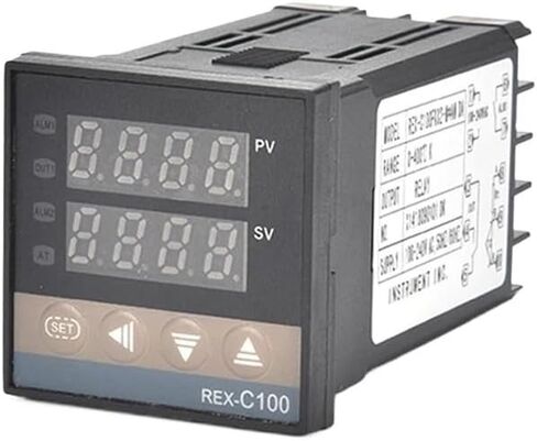 REX-C100 PT100 Digital Temperature Controller Thermostat SSR Output 40DA SSR Relay Aluminum Radiator Heat Sink 1m Resistance(REX-C100 PT100 SSR) in Kuwait
