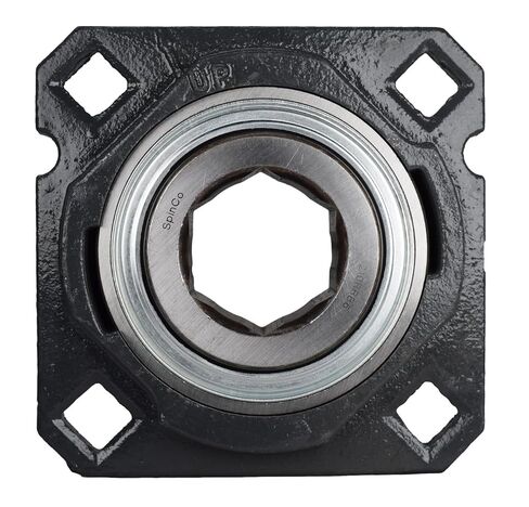 SpinCo 1-1/2 inch Hex John Deere Round Baler Bearing Assembly; Replaces AE74652, AE5474, AFH207783, AFH206196 & AFH207783; fits Models 385, 435, 456, 467,535, 557, 566 and 567 in Kuwait