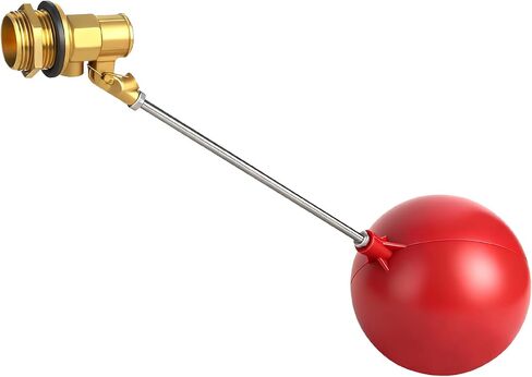 Stainless Steel Float Valve for Water Tank and Trough,1/2-3/4 Inch Size Options for Reliable Water Level Management in Various Applications with Durable Build (0.98in) in Kuwait