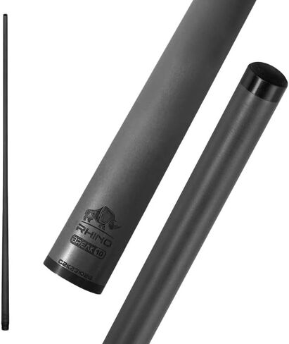 RHINO 30" Carbon Fiber Break Shaft, 13mm Komet Bakelite Tip, Low Deflection Break Shaft, Hybrid Pro Taper, 5/16-18, 3/8-10, 3/8-8, Q-loc Joint in Kuwait